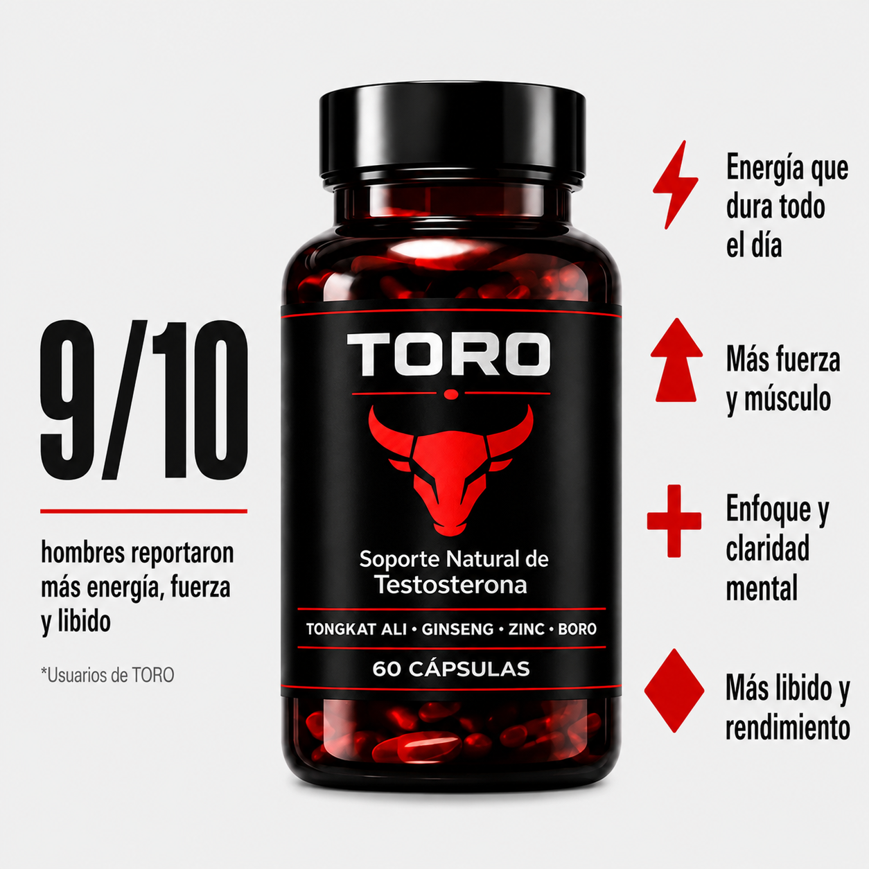 Testosterona Natural - Capsulas