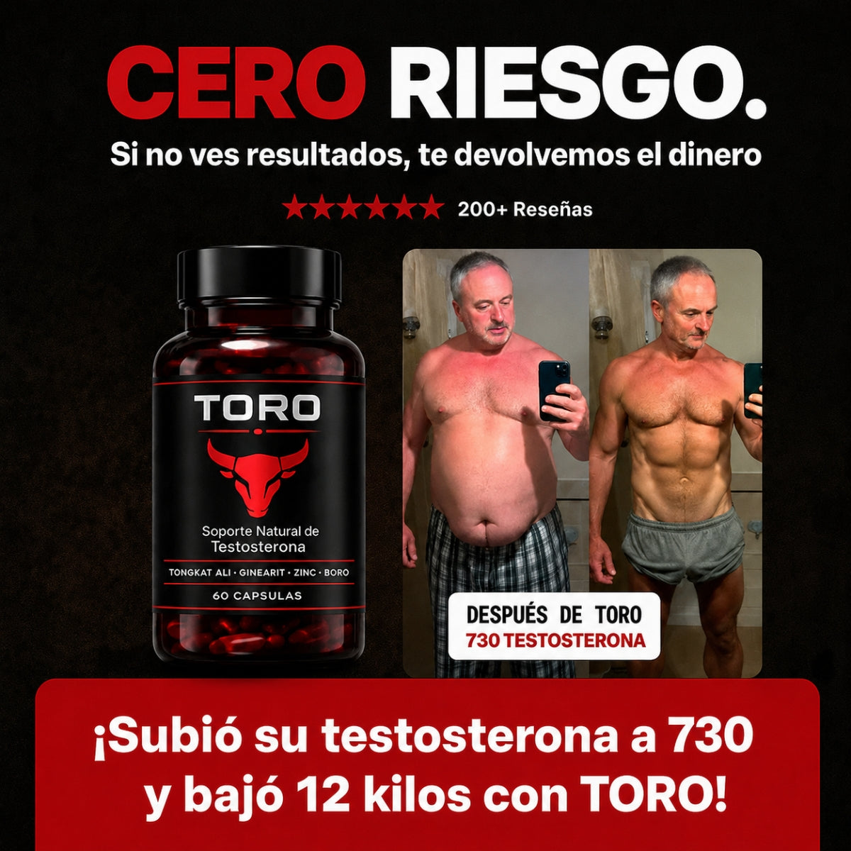Testosterona Natural - Capsulas