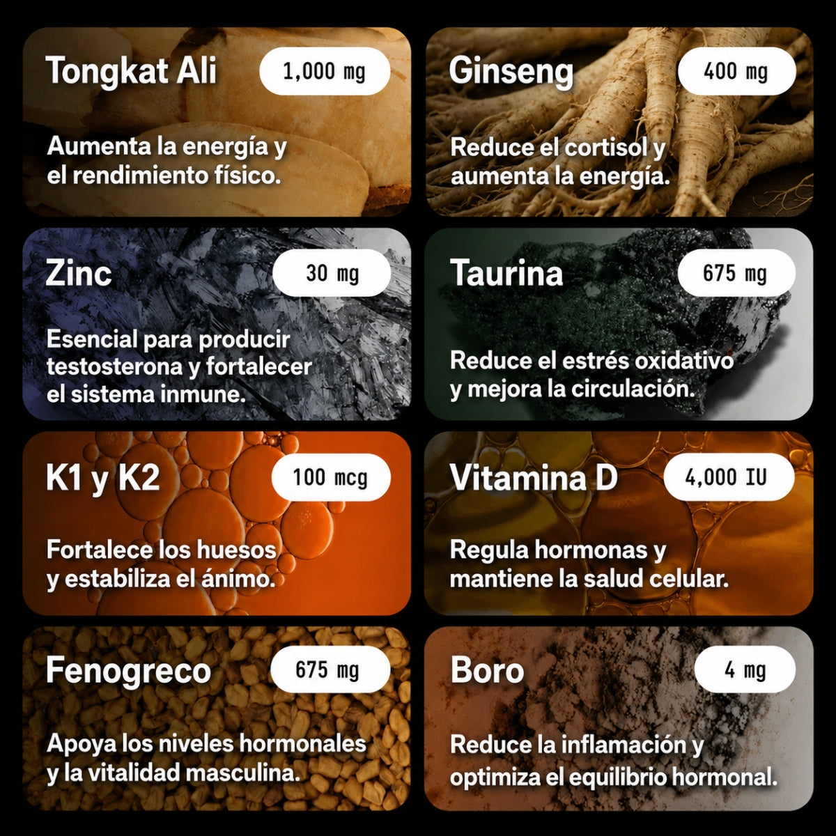 Testosterona Natural - Capsulas