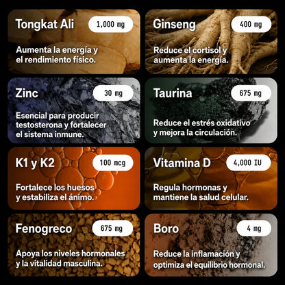 Testosterona Natural - Capsulas