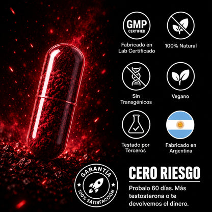 Testosterona Natural - Capsulas